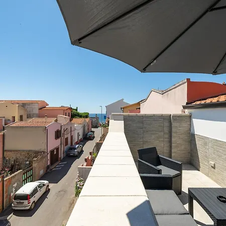 Villa Sea View Portoscuso Exterior foto